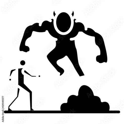 Boss Fight Vector Icon