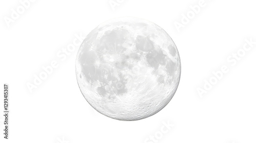 Gridded moon craters, detailed lunar surface patterns in abstract space imagery gridded