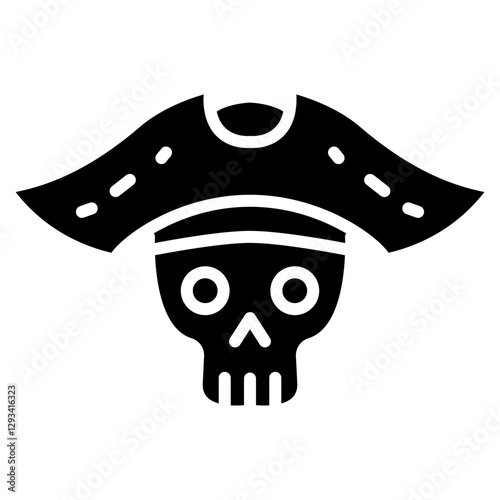 Pirate Hat Vector Icon