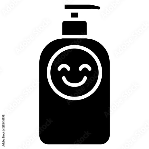 Baby Shampoo Vector Icon