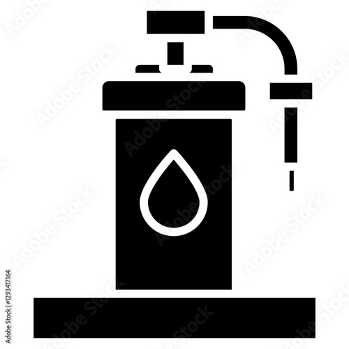 Breast Pump Vector Icon