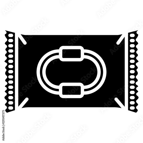 Wet Wipes Pack Vector Icon