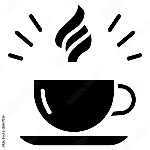 Coffee Aroma Vector Icon