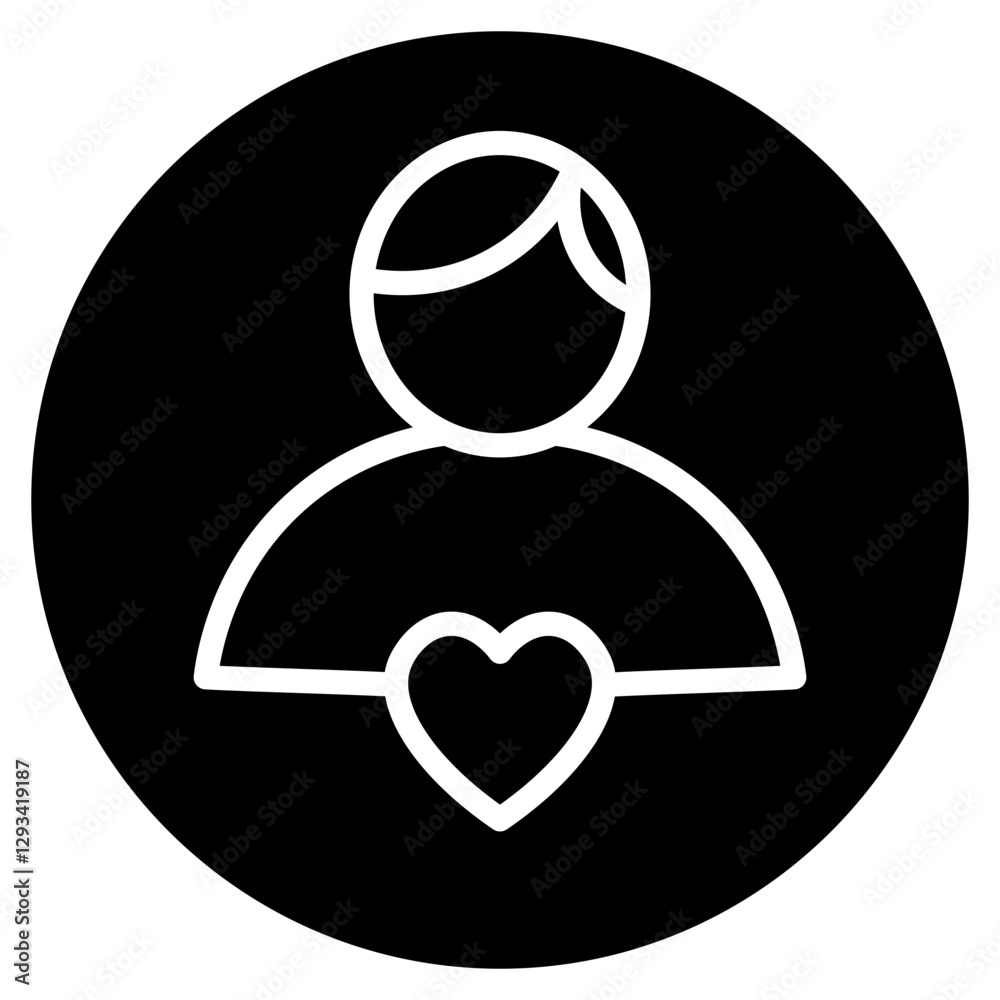 Fototapeta premium User Segmentation Vector Icon