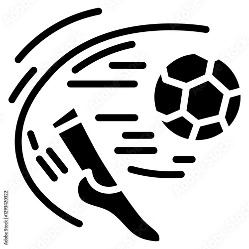 Soccer Kickoff Vector Icon