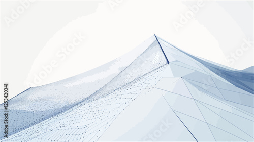 Close-up shot of a light blue translucent fabric draped and folded. The image shows soft, gentle folds and ripples in the fabric.  The fabric appears lightweight and airy, with subtle variations in