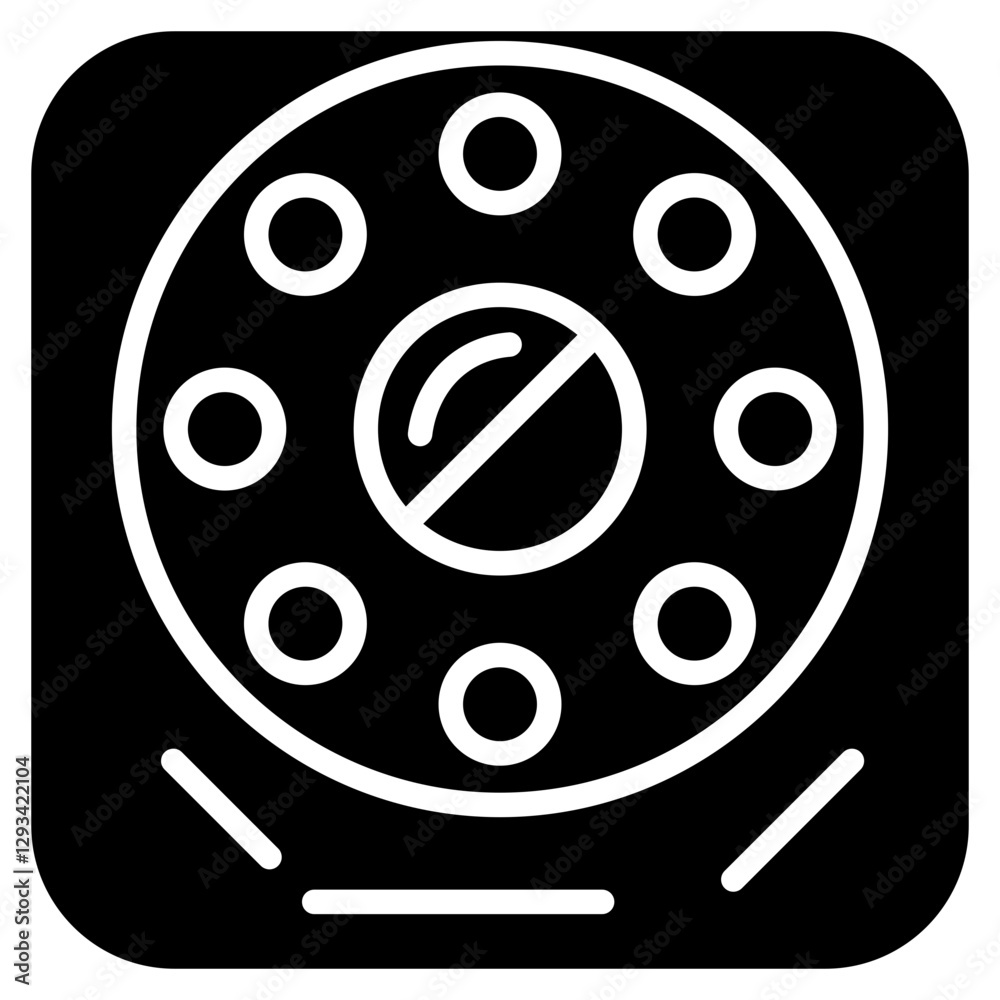 Contraceptive Pill Vector Icon Contraceptive Pill Vector Icon