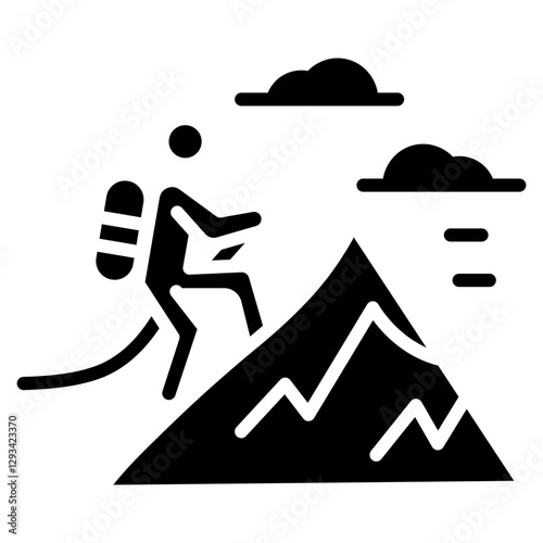 Overcoming Challenges Vector Icon