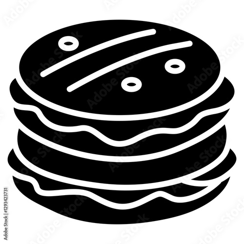 Arepas Vector Icon