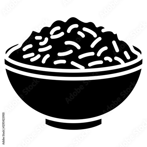 Biryani Vector Icon