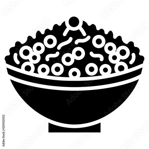 Tabbouleh Vector Icon