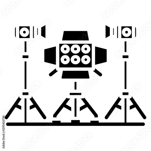 Lighting Rig Vector Icon