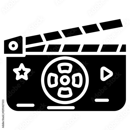 Short Film Vector Icon
