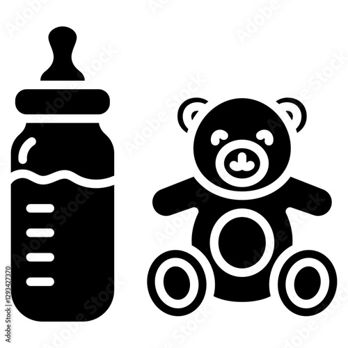 Baby Store Vector Icon