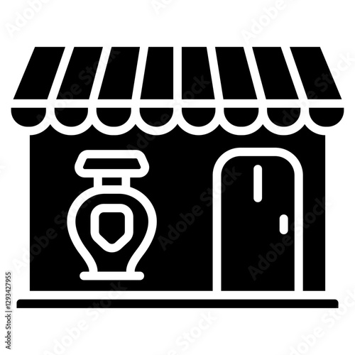 Perfume Shop Vector Icon