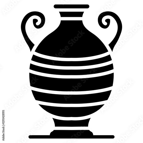 Amphora Vector Icon
