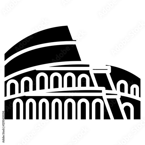 Colosseum Vector Icon