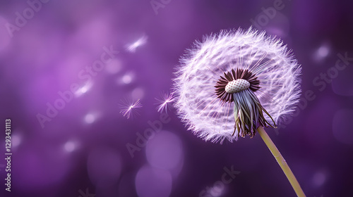 A close-up of the delicate seeds on top, symbolizing hope and new beginnings
