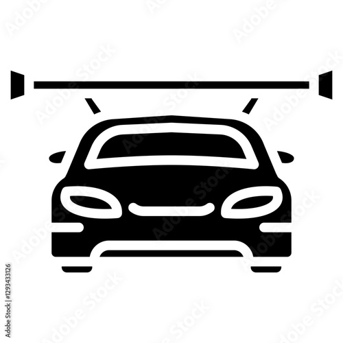 Aero Spoiler Vector Icon