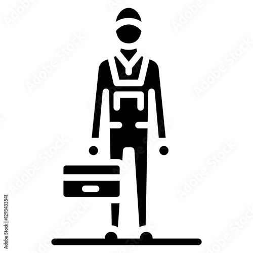 Pit Lane Vector Icon