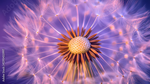 A close-up of the delicate seeds on top, symbolizing hope and new beginnings
