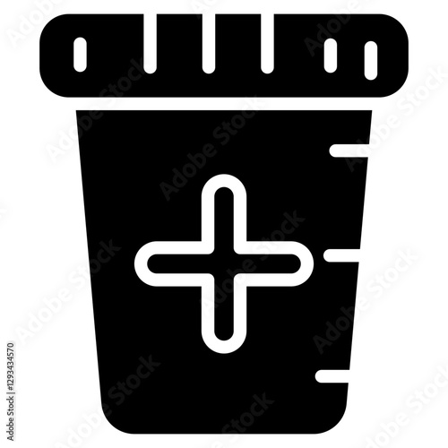 Doping Test Vector Icon