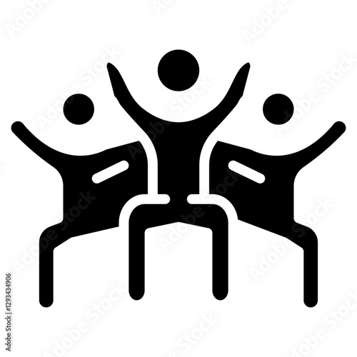 Paralympic Symbol Vector Icon