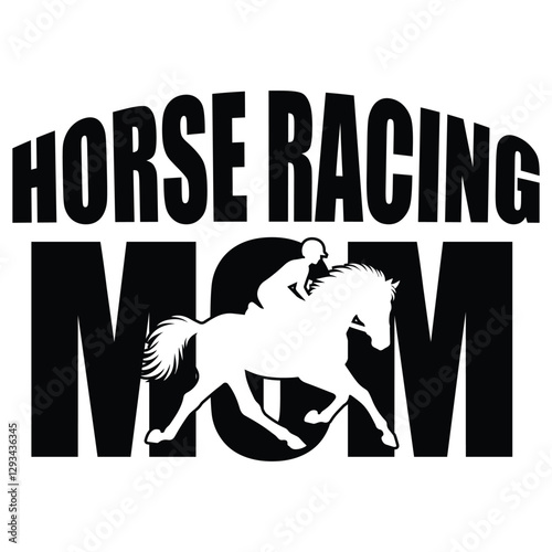 Horse Racing t-shirt design vector, horse rider illustration, Equestrian clipart design

