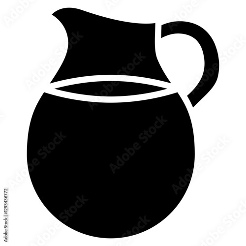 Lemonade Jug Vector Icon