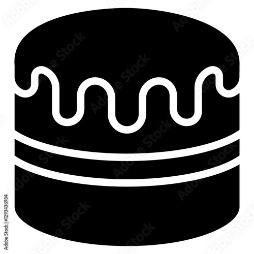Dalgona Vector Icon