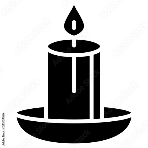 Candle Vector Icon