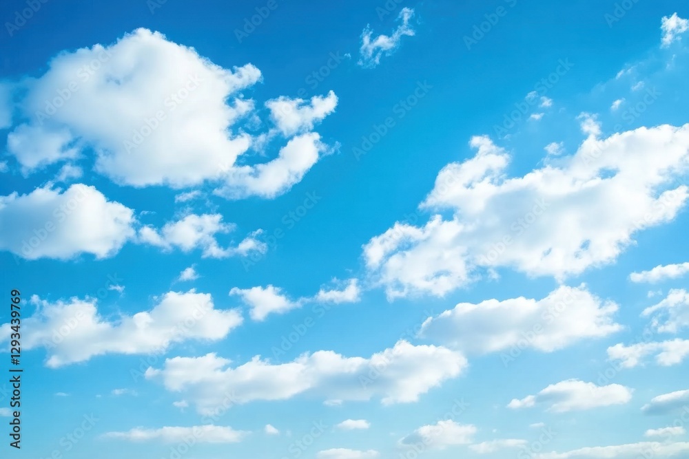 Fototapeta premium blue sky white cloud