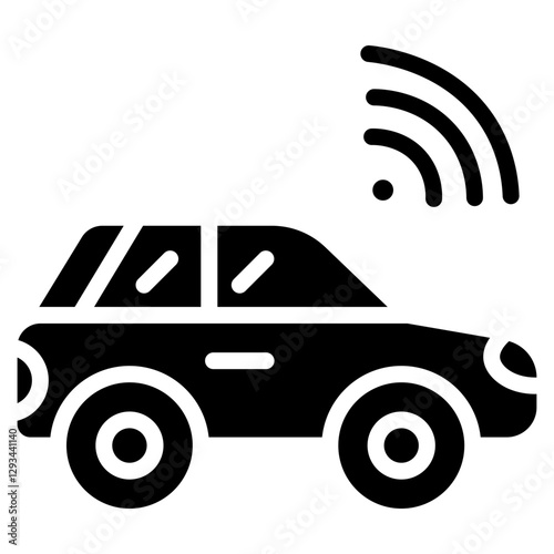 Car Availability Vector Icon