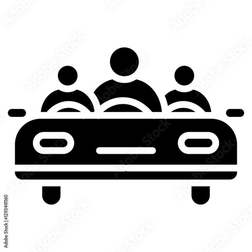 Carpool Vector Icon