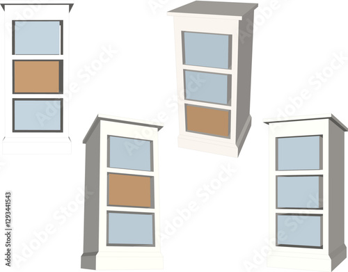 vector sketch illustration design decoration furniture interior wood carving classic vintage ethnic modern