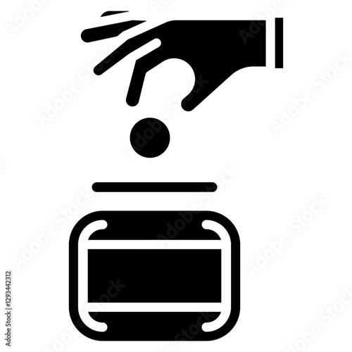 Tipping Option Vector Icon