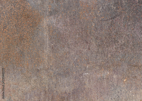 Metal background, rust texture, old iron. Corrosion from water, on sheet metal. Rust and oxidized background. Old metal iron sheets.