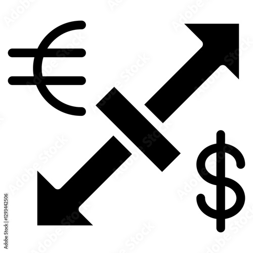 Currency Exchange Vector Icon