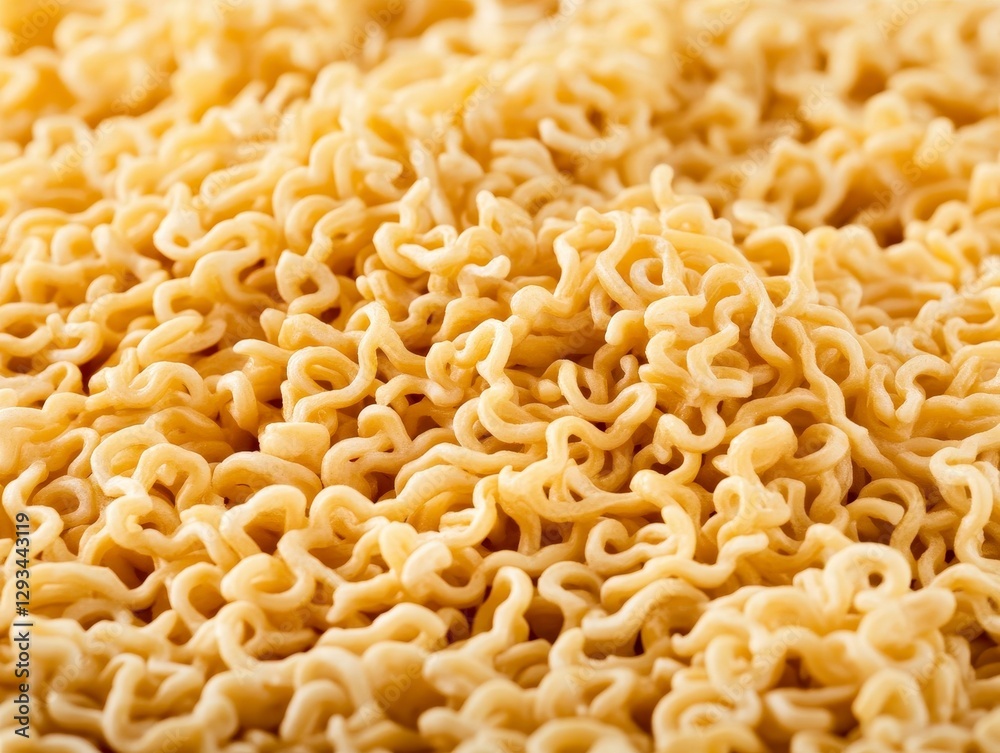 Uncooked Instant Noodles in a Close View for Food Photography Uncooked Instant Noodles in a Close View for Food Photography