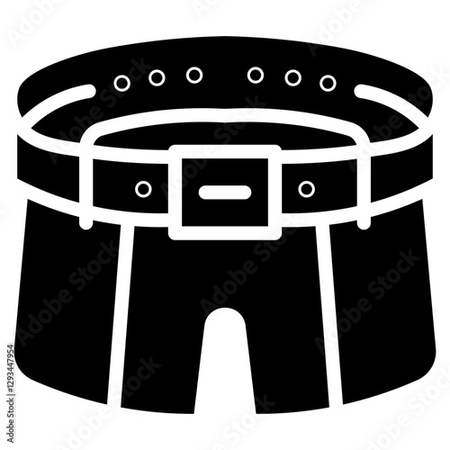 Ihram Belt Vector Icon