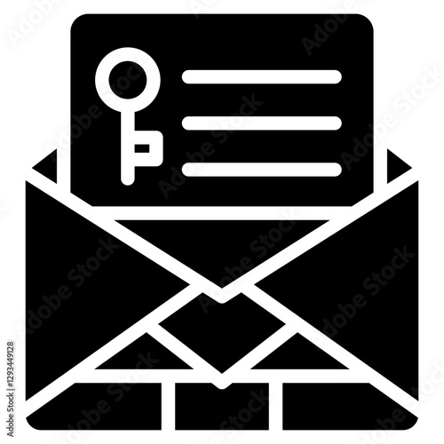 Blackmail Letter Vector Icon