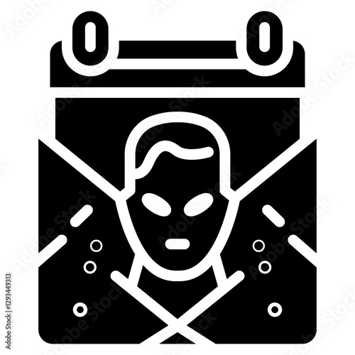 Concealed Evidence Vector Icon