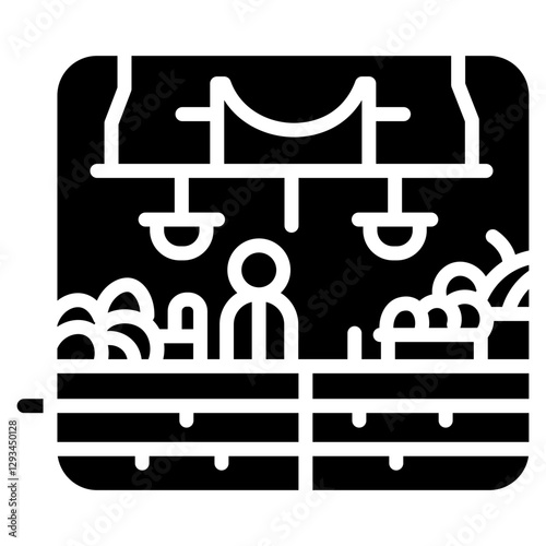 Underground Market Vector Icon