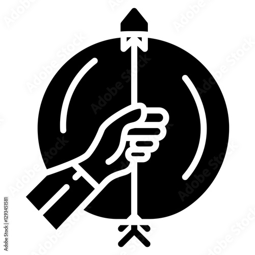 Arrow Fletching Vector Icon
