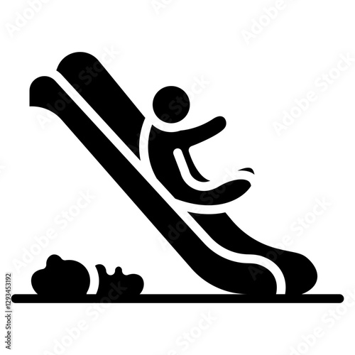 Tube Slide Vector Icon