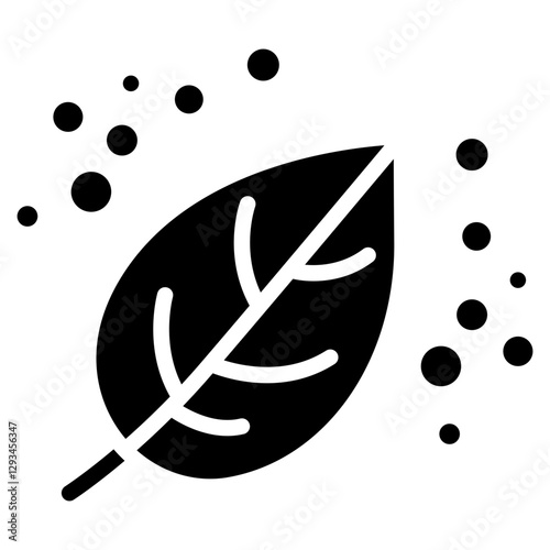 Airborne Allergens Vector Icon