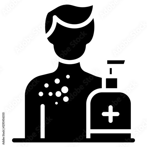 Chemical Allergy Vector Icon