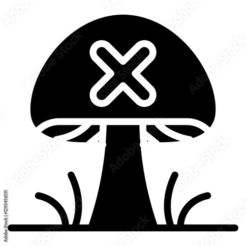 Fungal Allergy Vector Icon