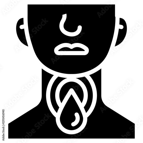 Sore Throat Vector Icon