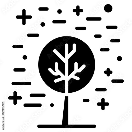 Tree Pollen Sensitivity Vector Icon